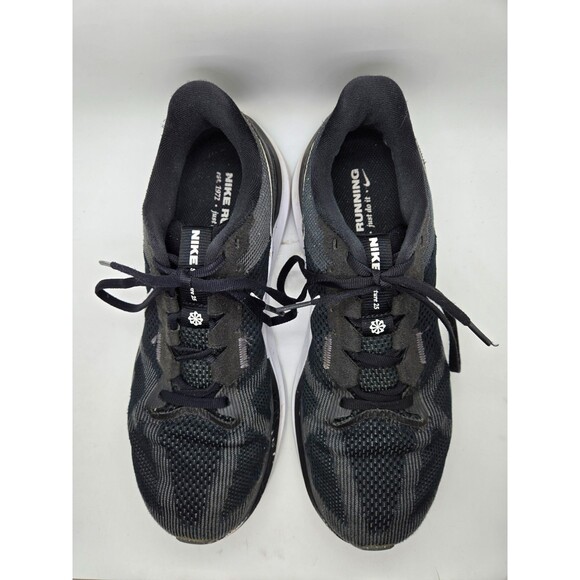 Nike Air Zoom Structure 25 Shoes Mens 8.5 Black Running Athletic Workout Sneaker - Picture 3 of 8